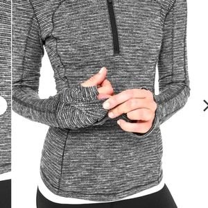 Lululemon run briskly half zip